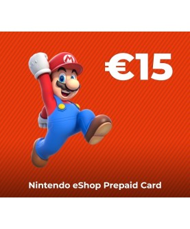 eShop Prepaid Card EUR 15 BE Nintendo eShop Key 